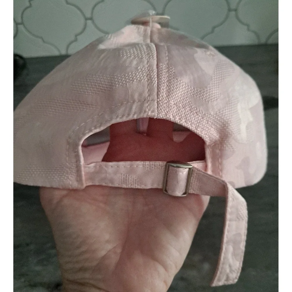 New With Tags Sophia Pink Camo Slide Back Rhinestone Baseball Hat